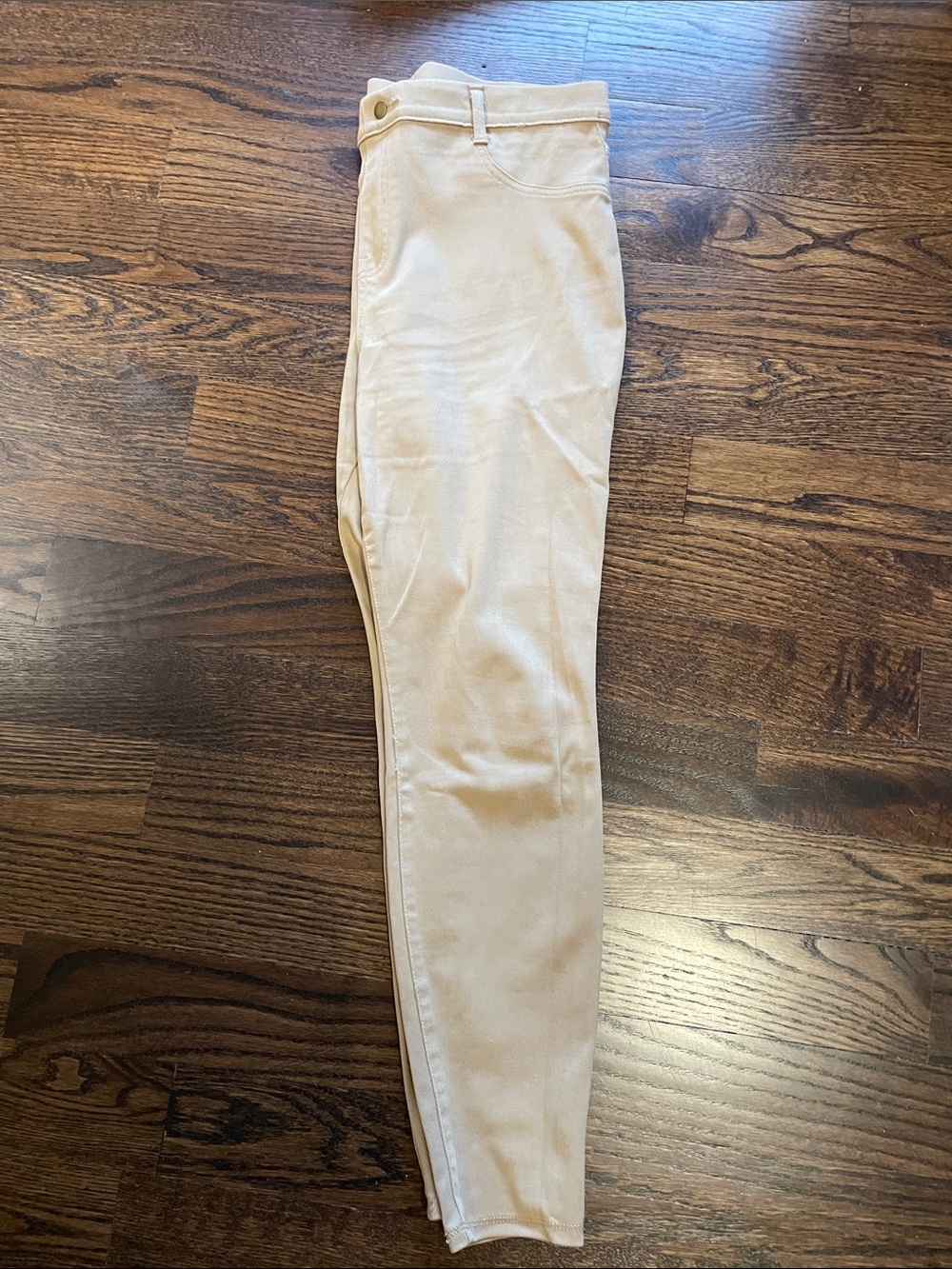 Women’s Skinny Fit Tan Pull On Pants Size XL